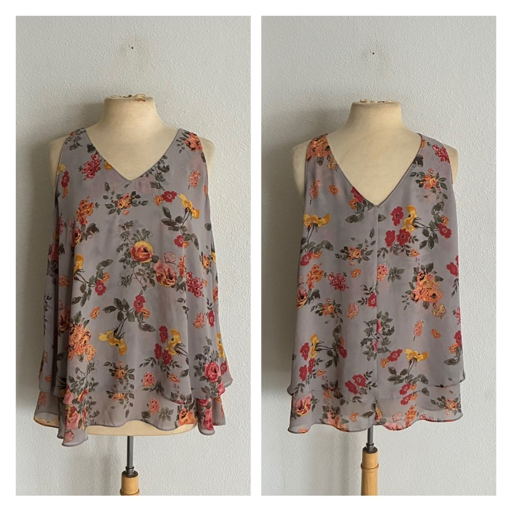 Lane Bryant floral tank
